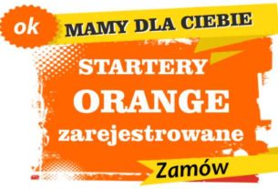 Sprzedam zarejestrowane karty sim orange